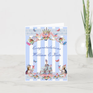 Faire-part Marie Antoinette aux anges