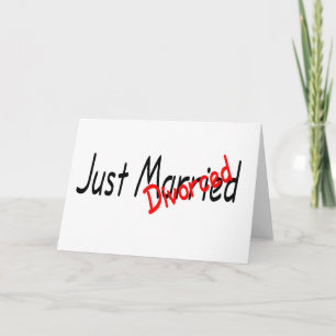 Faire-part Marié Divorcé