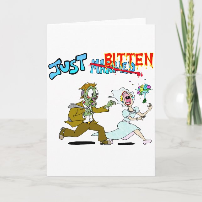 Faire-part Marié Zombie (Devant)