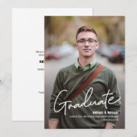 MBA Business Graduate Nom photo personnalisé