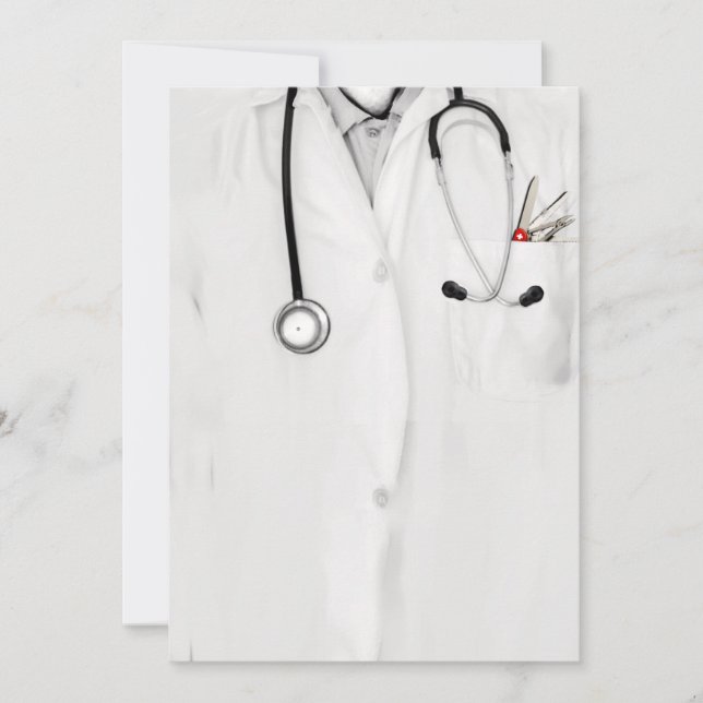 Faire-part Médicale d'études supérieures (Devant)