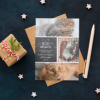 Meowy Christmas - Trois Chats Photo Collage