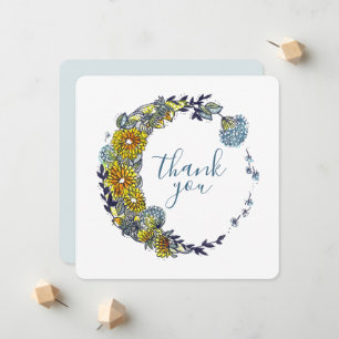 Faire-part Merci de couronnes