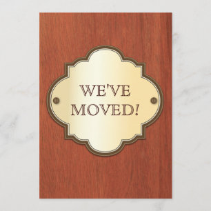 Faire-part mobile de plaque de porte