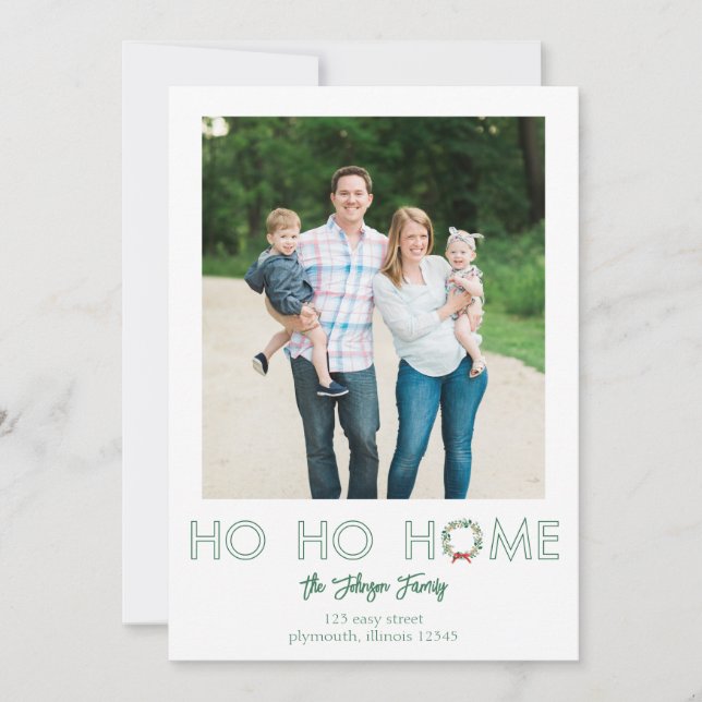 Faire-part mobile simple et moderne (Devant)