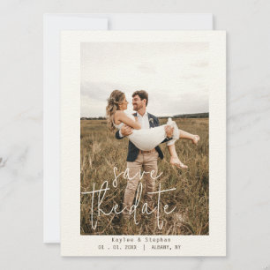 Faire-part moderne - Design photo minimaliste