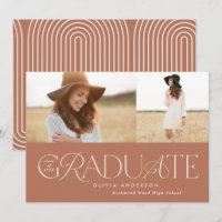 Moderne en terre cuite géométrique 2 graduation ph