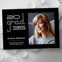 Moderne Sophistiqué Unique High Tech Photo Grad