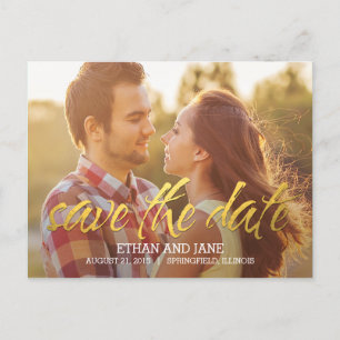 Faire-part Moment lumineux Enregistrer la date Carte postale