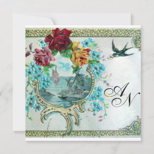 FAIRE-PART MONOGRAMME ROMANTİCA 3