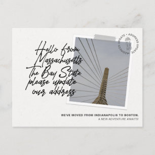Faire-part Moving Destination State du Massachuset