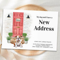 My Dog and I New Address English Bulldog Moving