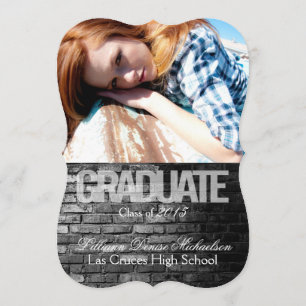 faire-part noir d'aîné de mur de l'immeuble de