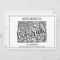 Nous avons déménagé Floral Mandala Colorado State