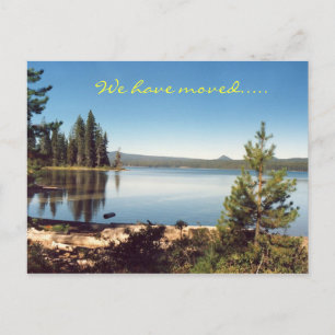 Faire-part Nous avons déménagé la carte postale