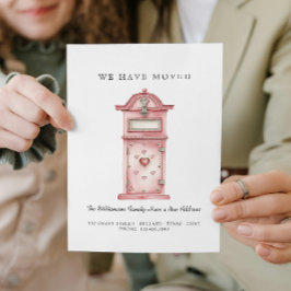 Faire-part Nous avons déménagé - Nouvelle adresse Boîte aux l