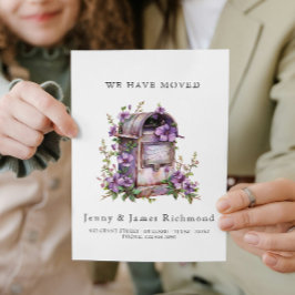 Faire-part Nous Avons Déménagé - Nouvelle Adresse E-Mail Box