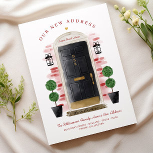 Faire-part Nous avons déménagé - Nouvelle adresse Porte d'aqu