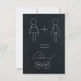 Faire-part Nous avons un bébé