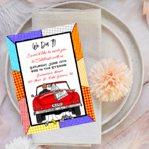 Faire-part Nous L'Avons Fait   Nous Avons Été Elopés   A été 