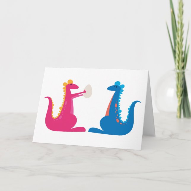 Faire-part nous sommes enceintes (Devant)