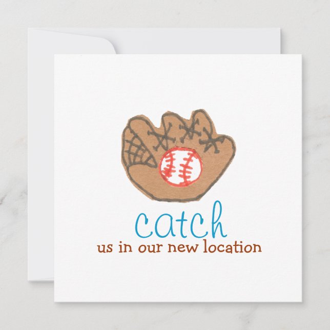 Faire-part "Nous trouver dans notre nouvel emplacement" chang (Devant)