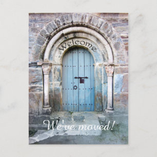 Faire-part Nouvelle adresse - Carte postale de la maison ou d