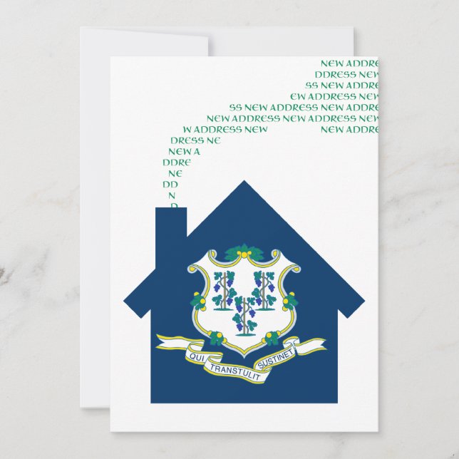 Faire-part nouvelle adresse de connexion (Devant)