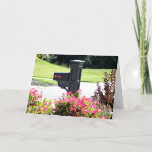 Faire-part Nouvelle boîte aux lettres d'adresse