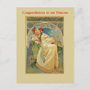 Faire-part Nouvelle Carte Postale d'Annonce de Diplôme de Sty