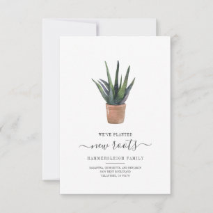 Faire-part Nouvelle famille - Moteur aquarelle
