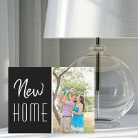 Nouvelle Maison Élégante Photo de Famille Noir Bla