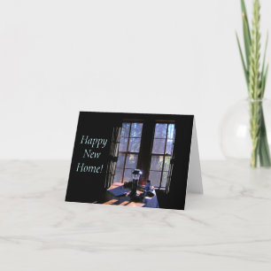 Faire-part Nouvelle maison heureuse