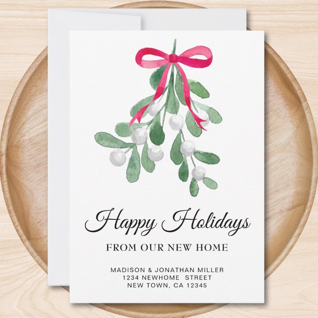 Faire-part Nouvelle maison Joyeuses vacances Déménager (Créateur téléchargé)