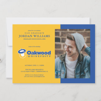 Faire-part Oakwood University Graduation