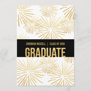 Faire-part Obtention du diplôme Annoucement de feux