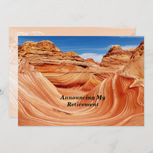 Faire-part Paradis photo de retraite