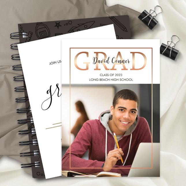 Faire-part photo du Lycée 2023 Graduate Party (Créateur téléchargé)