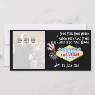 Faire-part photo Mariage de Las Vegas