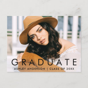 Faire-part photo tendance pour les diplômés