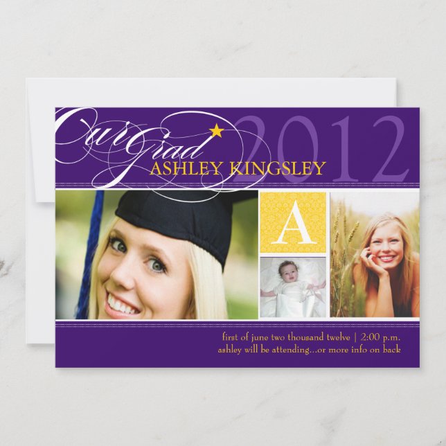 Faire-part PixDezines do-it-yourself couleurs, degrés faire-p (Devant)