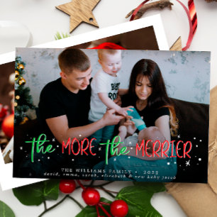 Faire-part Plus Le Merrier Noël