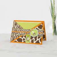 Poster de animal Safari Monkey & Pacifier