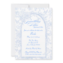 Quelque chose de bleu avant de faire une invitatio