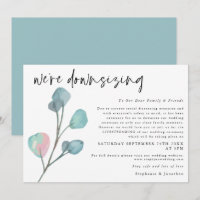 Réduction de mariage Script Eucalyptus Moderne