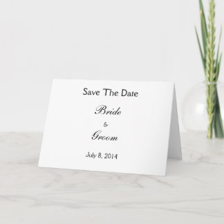 Faire-part Réservez la date