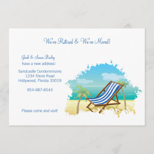 Faire-part retraité et déplacé