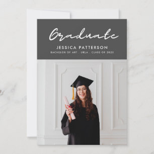 Faire-part Rétro Bright Graduate