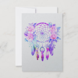 Faire-part Roses roses roses Dreamcatcher Rêves floraux