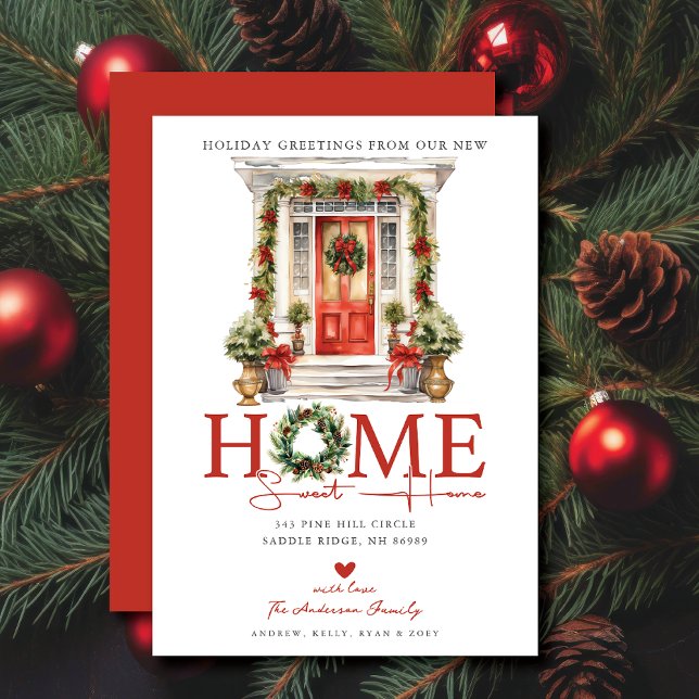 Faire-part Salutations de vacances Nouvelle maison déménager (Créateur téléchargé)